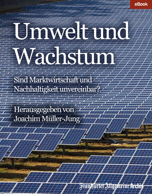 Kirjankansi teokselle Umwelt und Wachstum