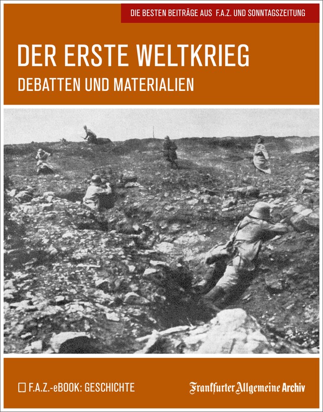 Boekomslag van Der Erste Weltkrieg