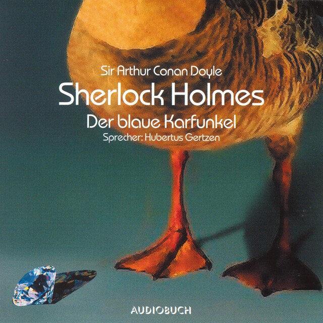 Boekomslag van Sherlock Holmes - Der blaue Karfunkel