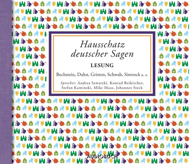 Copertina del libro per Hausschatz deutscher Sagen