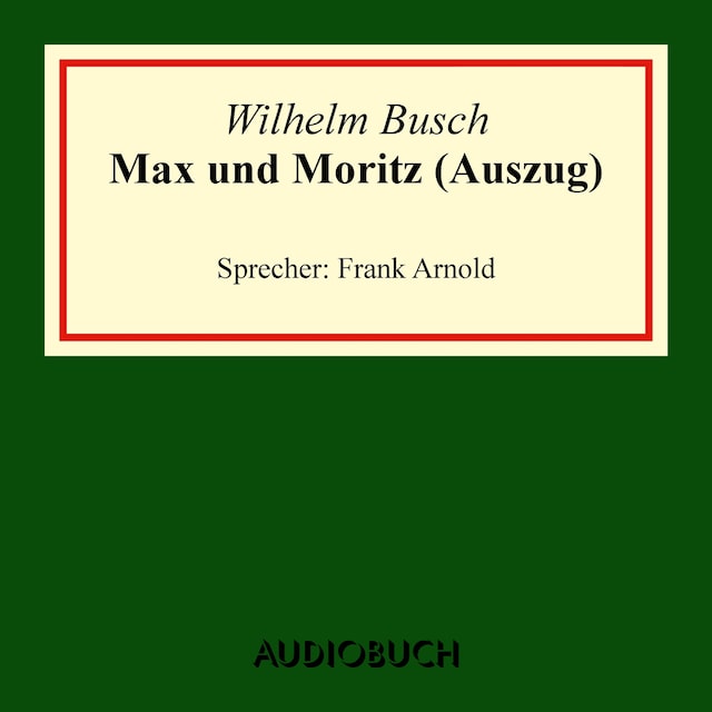 Book cover for Max und Moritz
