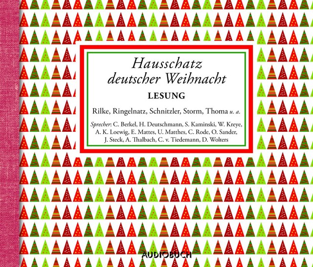 Buchcover für Hausschatz deutscher Weihnacht