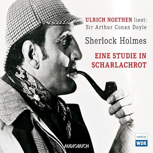 Buchcover für Sherlock Holmes - Eine Studie in Scharlachrot