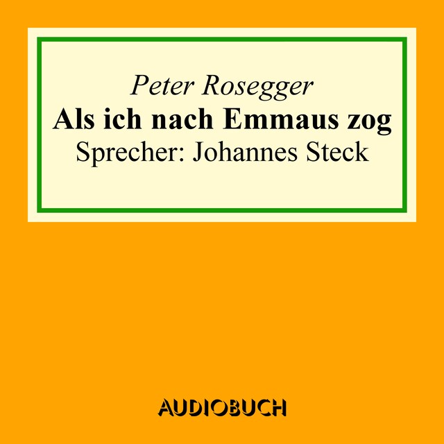 Book cover for Als ich nach Emmaus zog