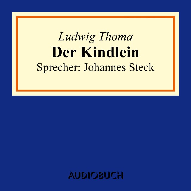 Book cover for Der Kindlein