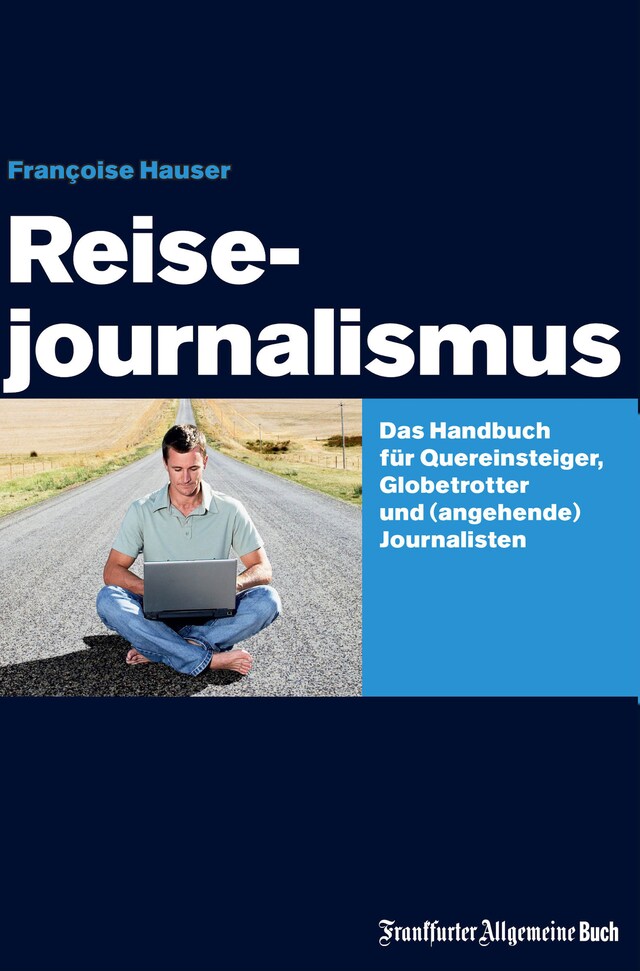 Kirjankansi teokselle Reisejournalismus