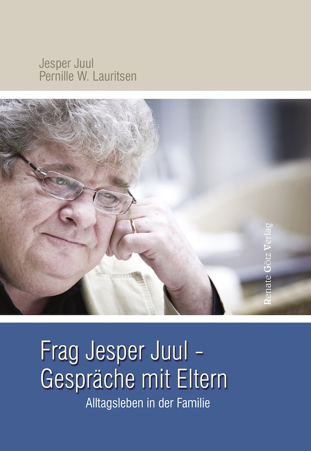 Book cover for Frag Jesper Juul - Gespräche mit Eltern