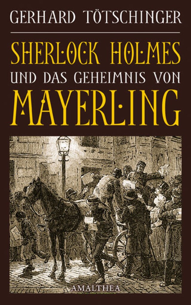 Kirjankansi teokselle Sherlock Holmes und das Geheimnis von Mayerling