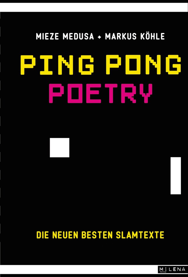 Okładka książki dla Ping Pong Poetry