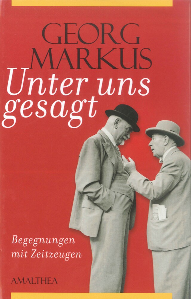 Couverture de livre pour Unter uns gesagt