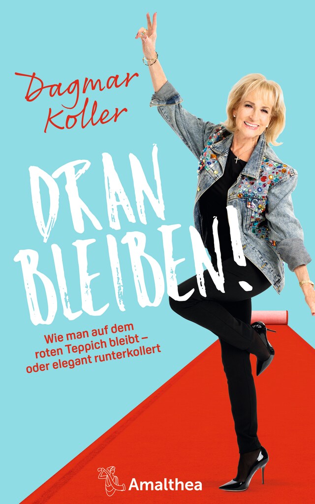 Buchcover für Dranbleiben!