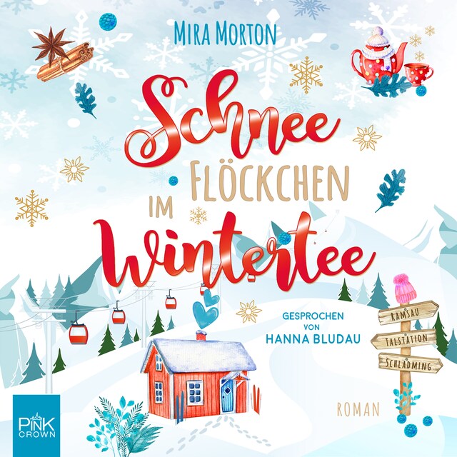 Buchcover für Schneeflöckchen im Wintertee