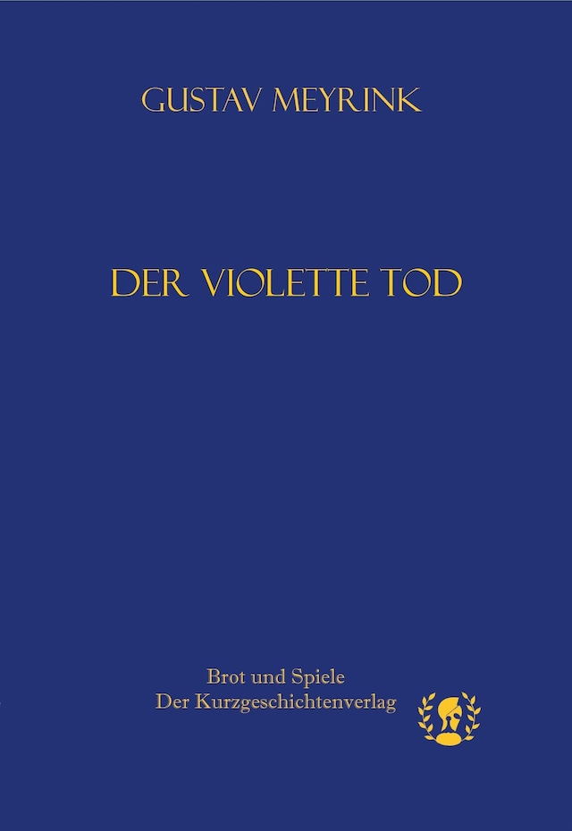 Kirjankansi teokselle Der violette Tod