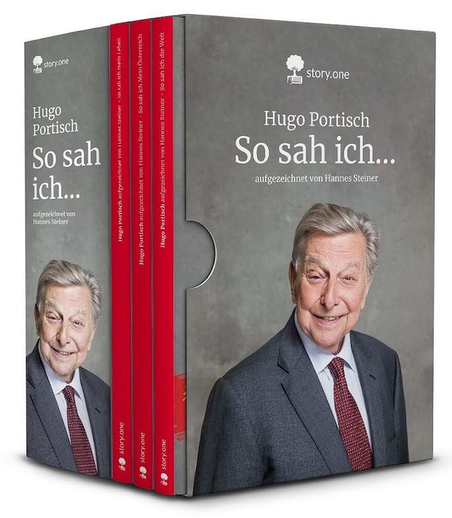 Book cover for So sah ich. Mein Leben. Mein Österreich. Die Welt - Drei Bände. Life is a story - story.one