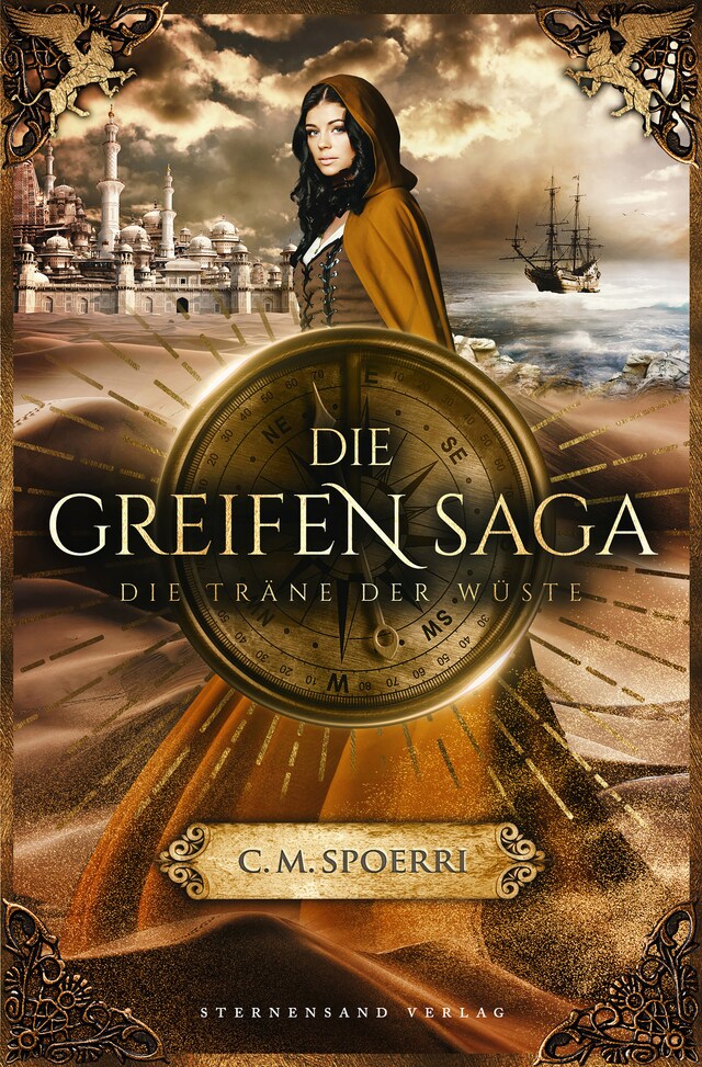 Book cover for Die Greifen-Saga (Band 2): Die Träne der Wüste