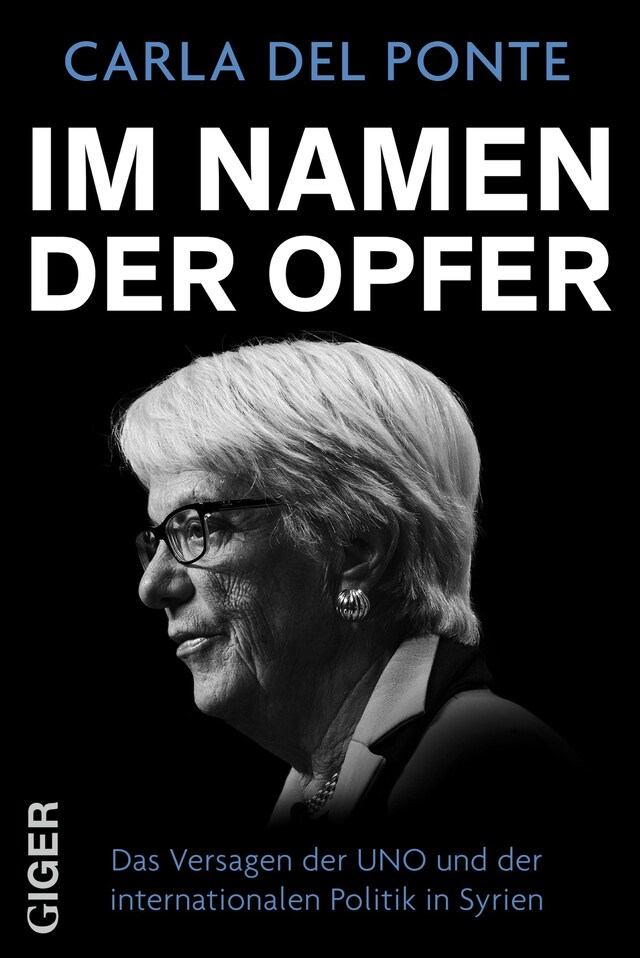 Kirjankansi teokselle Im Namen der Opfer