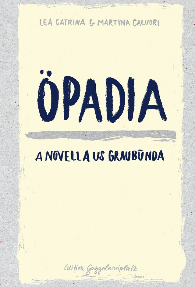 Buchcover für Öpadia