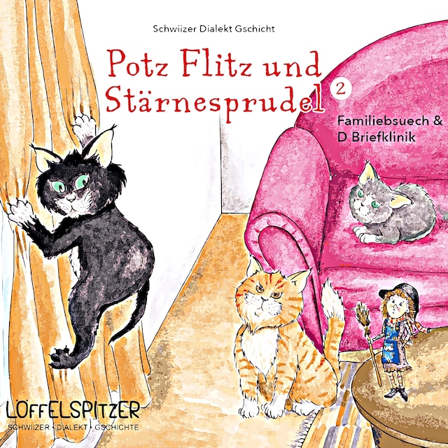 Copertina del libro per Potz Flitz und Stärnesprudel 2