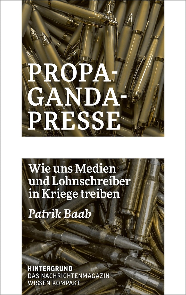 Kirjankansi teokselle Propaganda-Presse