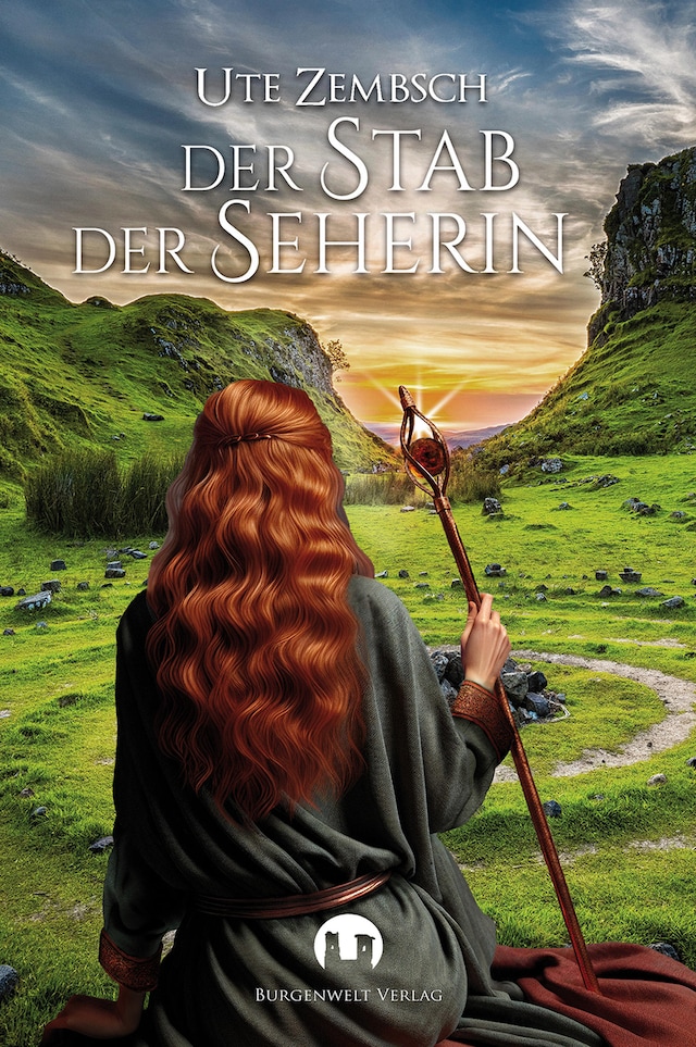 Copertina del libro per Der Stab der Seherin