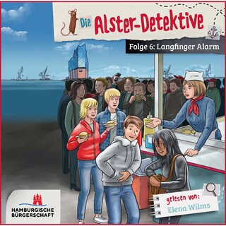 Alster-Detektive Folge 6 - Langfinger Alarm (Hörbuch ungekürzt) als Hörbuch