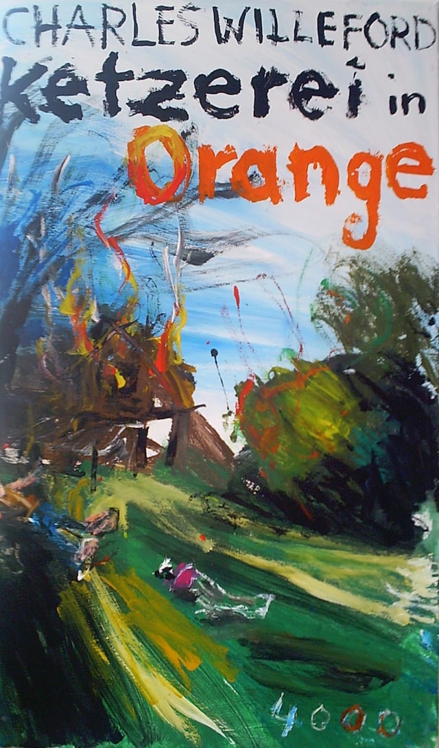 Buchcover für Ketzerei in Orange