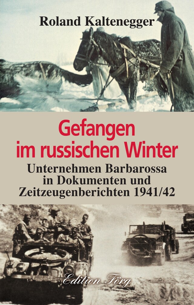 Kirjankansi teokselle Gefangen im russischen Winter