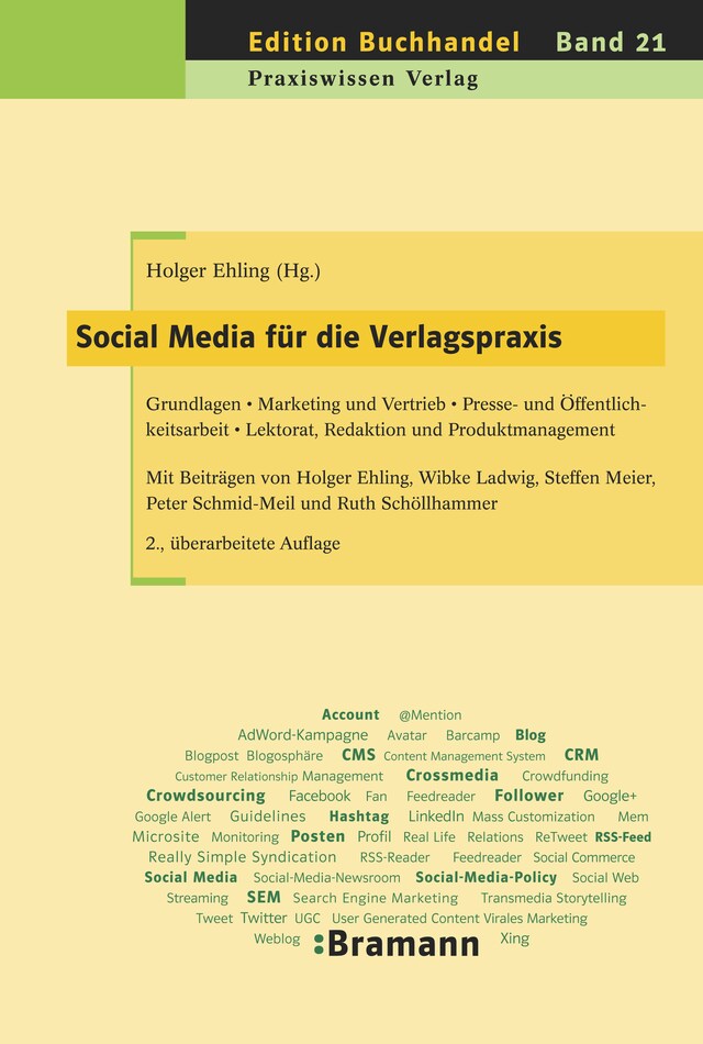 Buchcover für Social Media in der Verlagspraxis