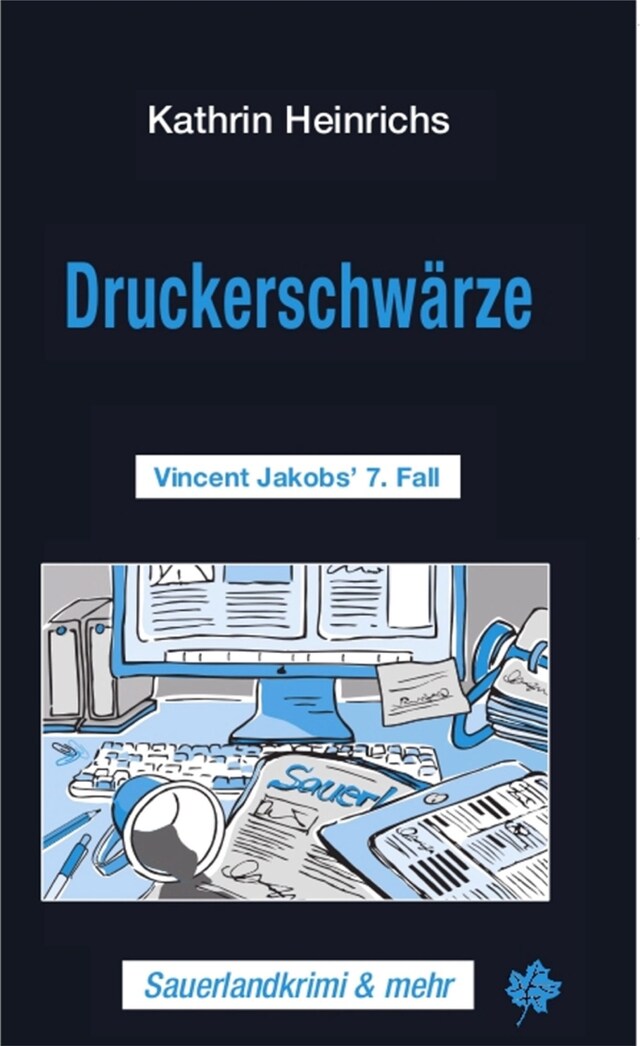 Boekomslag van Druckerschwärze