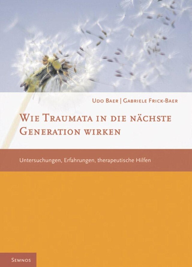 Buchcover für Wie Traumata in die nächste Generation wirken