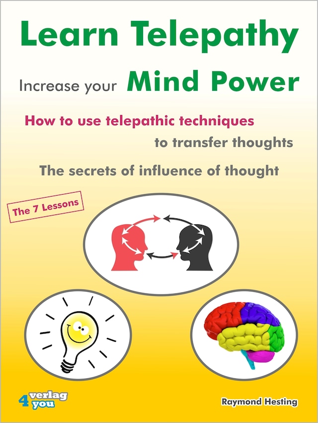 Book cover for Learn Telepathy - increase your Mind Power