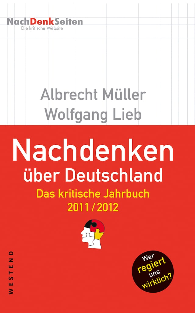 Buchcover für Nachdenken über Deutschland