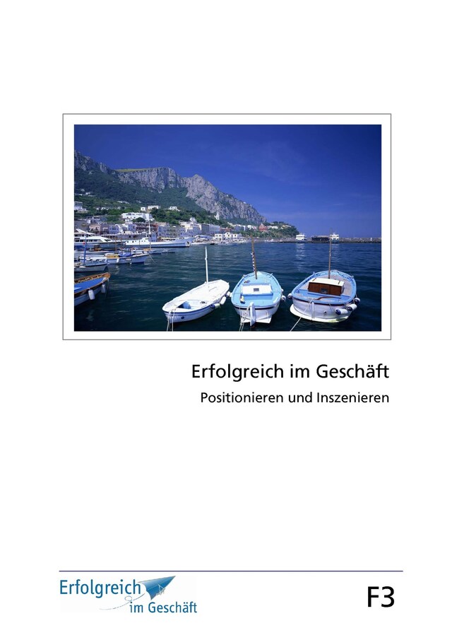 Book cover for Modul F3: Positionieren und Inszenieren