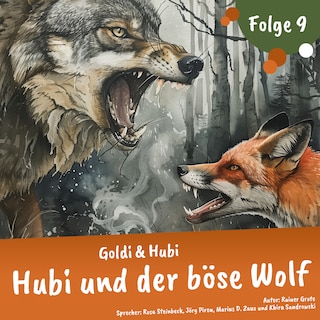 Einschlafgeschichten für Kinder ab 3 Jahren | Goldi & Hubi – Hubi und der böse Wolf (Staffel 2, Folge 9) als Hörbuch