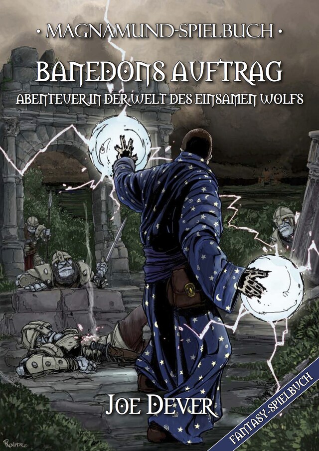 Book cover for Magnamund Spielbuch - Banedons Auftrag: Abenteuer in der Welt des Einsamen Wolfs