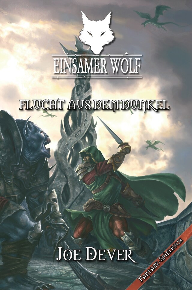 Buchcover für Einsamer Wolf 01 - Flucht aus dem Dunkeln