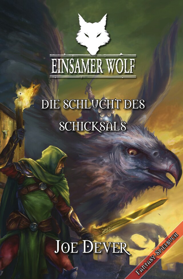 Boekomslag van Einsamer Wolf 04 - Die Schlucht des Schicksals