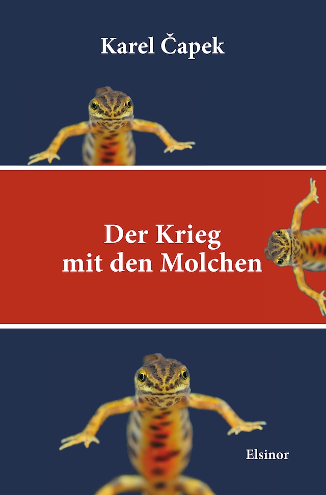 Book cover for Der Krieg mit den Molchen