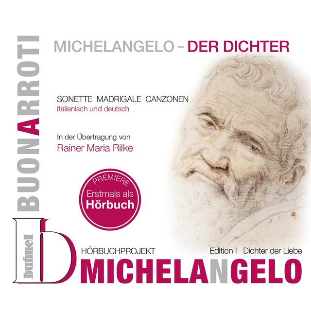 Book cover for Michelangelo - Der Dichter, Edition I: Dichter der Liebe