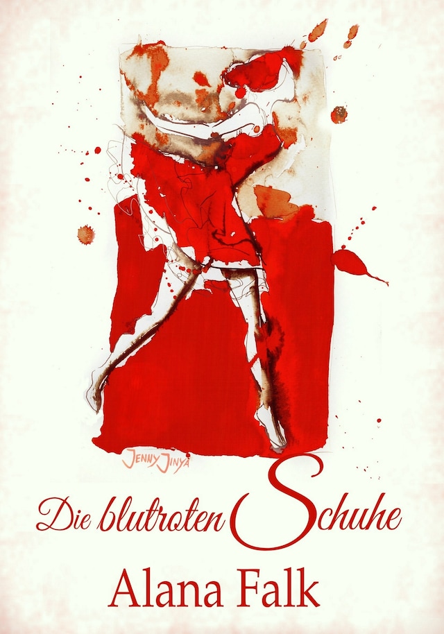 Book cover for Die blutroten Schuhe