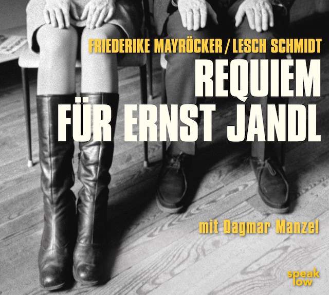 Kirjankansi teokselle Requiem für Ernst Jandl
