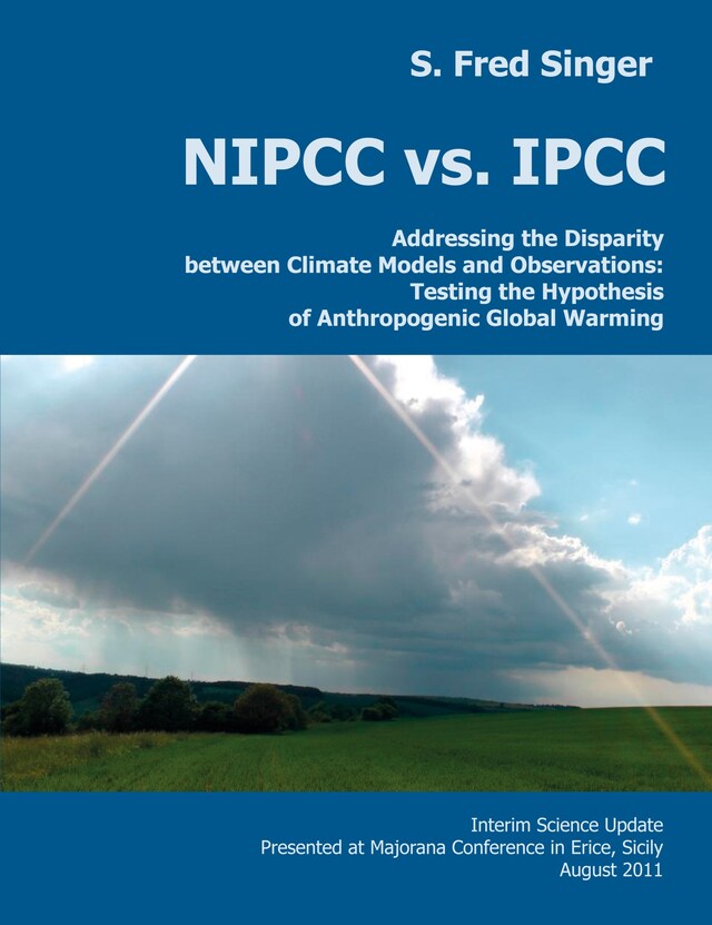 Book cover for NIPCC vs. IPCC