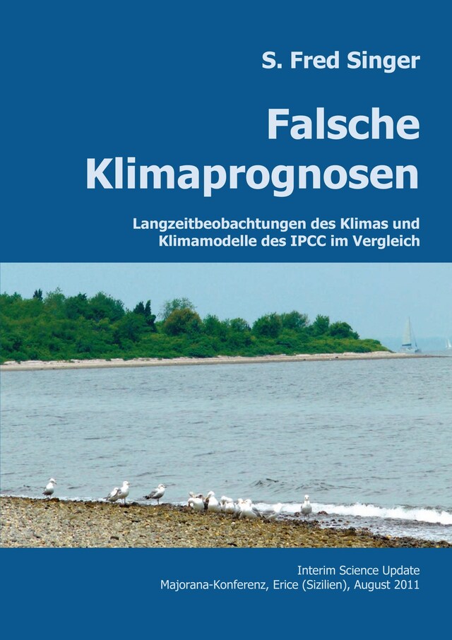 Kirjankansi teokselle Falsche Klimaprognosen