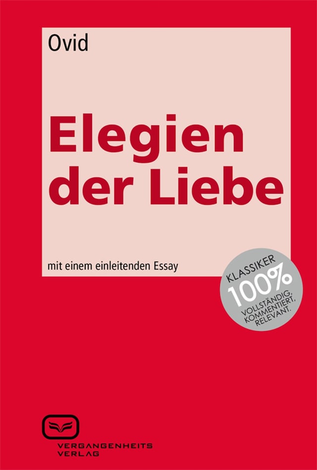 Book cover for Elegien der Liebe