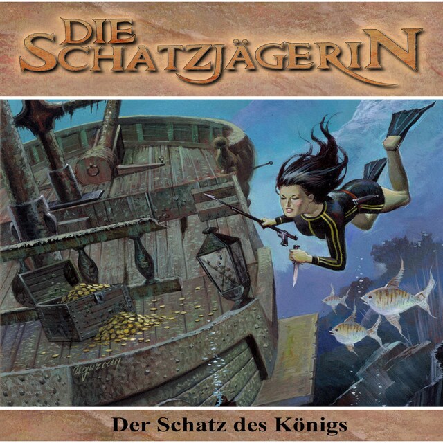 Buchcover für Die Schatzjägerin, Folge 5: Der Schatz des Königs