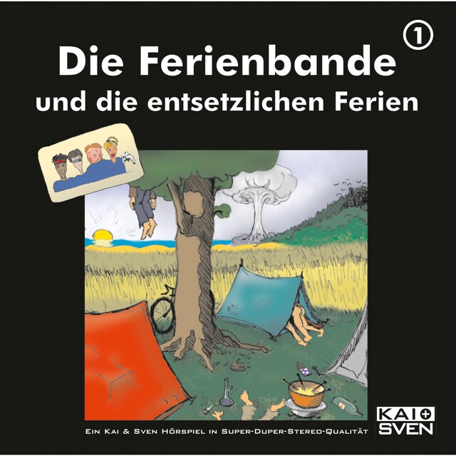 Book cover for Die Ferienbande, Folge 1: Die Ferienbande und die entsetzlichen Ferien