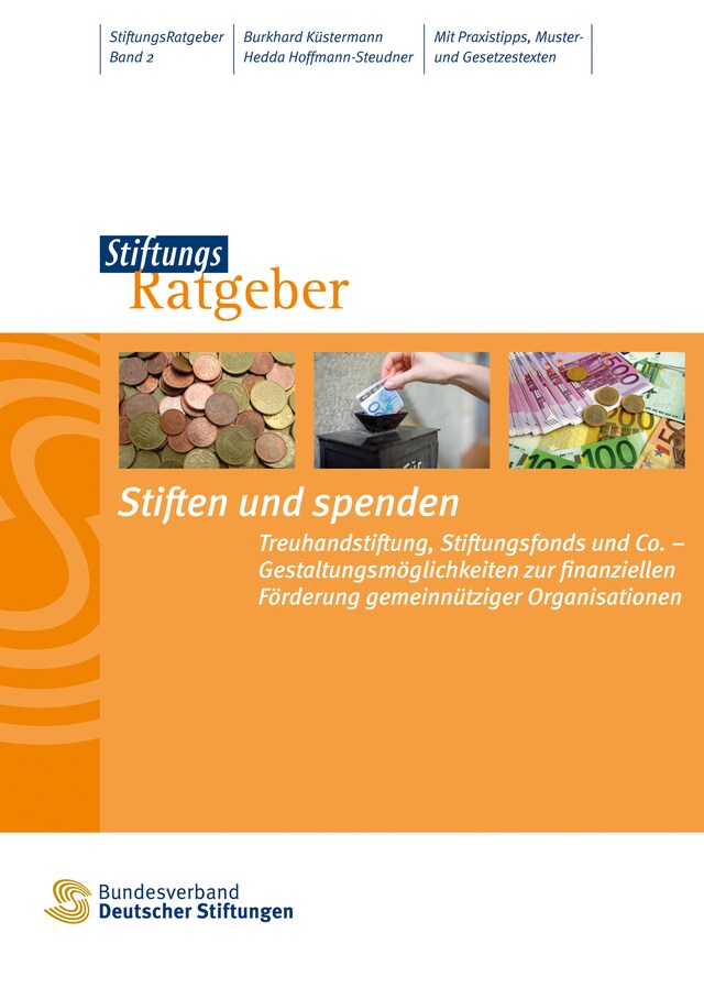 Book cover for Stiften und spenden