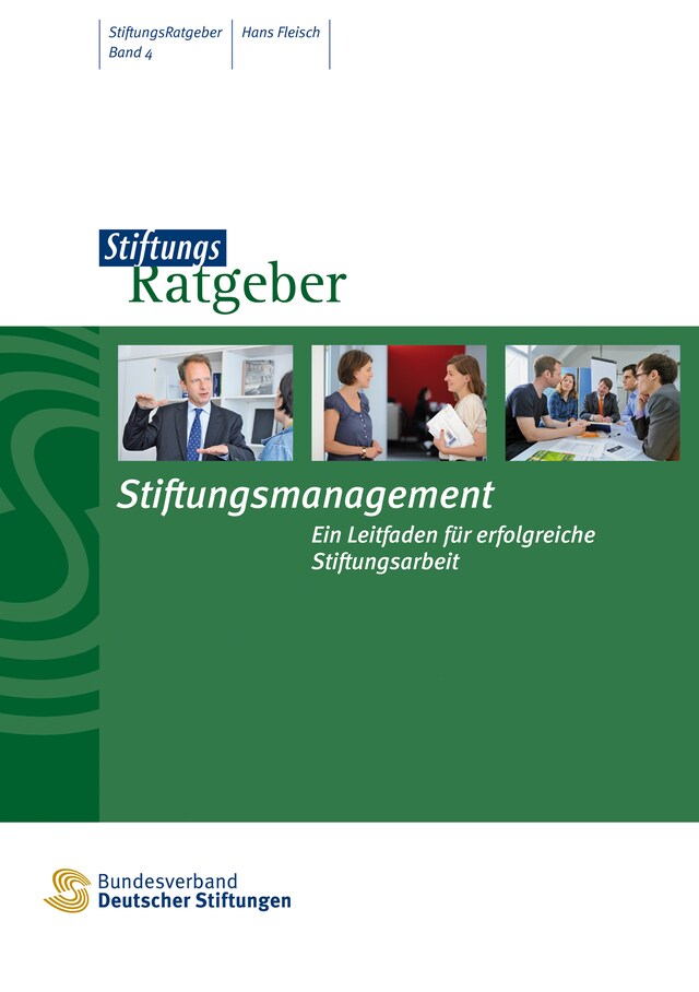 Buchcover für Stiftungsmanagement