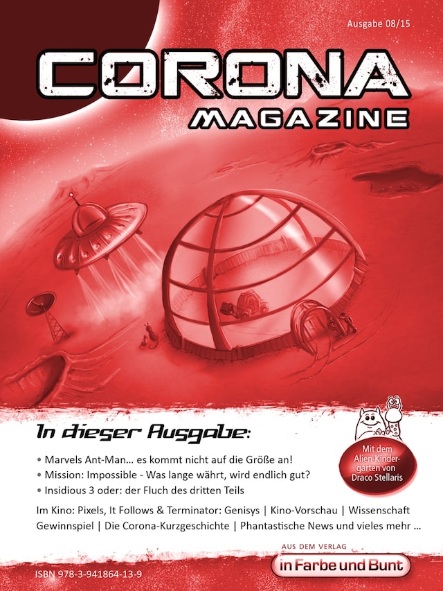 Book cover for Corona Magazine 08/2015: August 2015