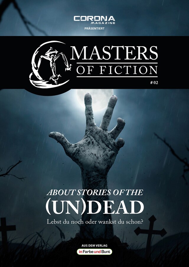 Buchcover für Masters of Fiction 2: About Stories of the (Un)Dead - Lebst du noch oder wankst du schon?